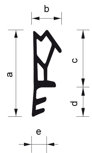 brtva za drvene prozore - P117.001